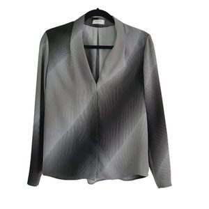 Babaton Striped Long Sleeve Blouse